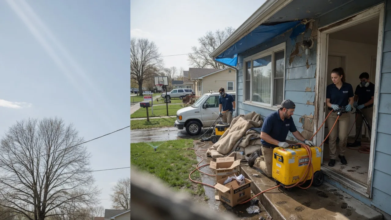 Basement Flood Cleanup in Tiverton, RI near me
